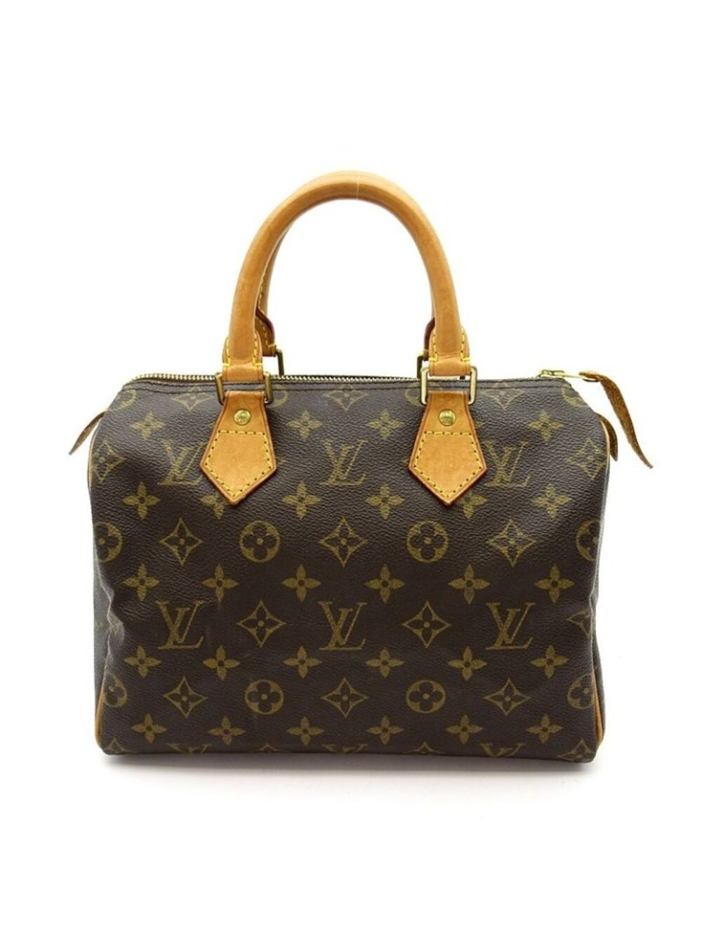 Louis Vuitton Speedy 25 Monogram Handbag Brown